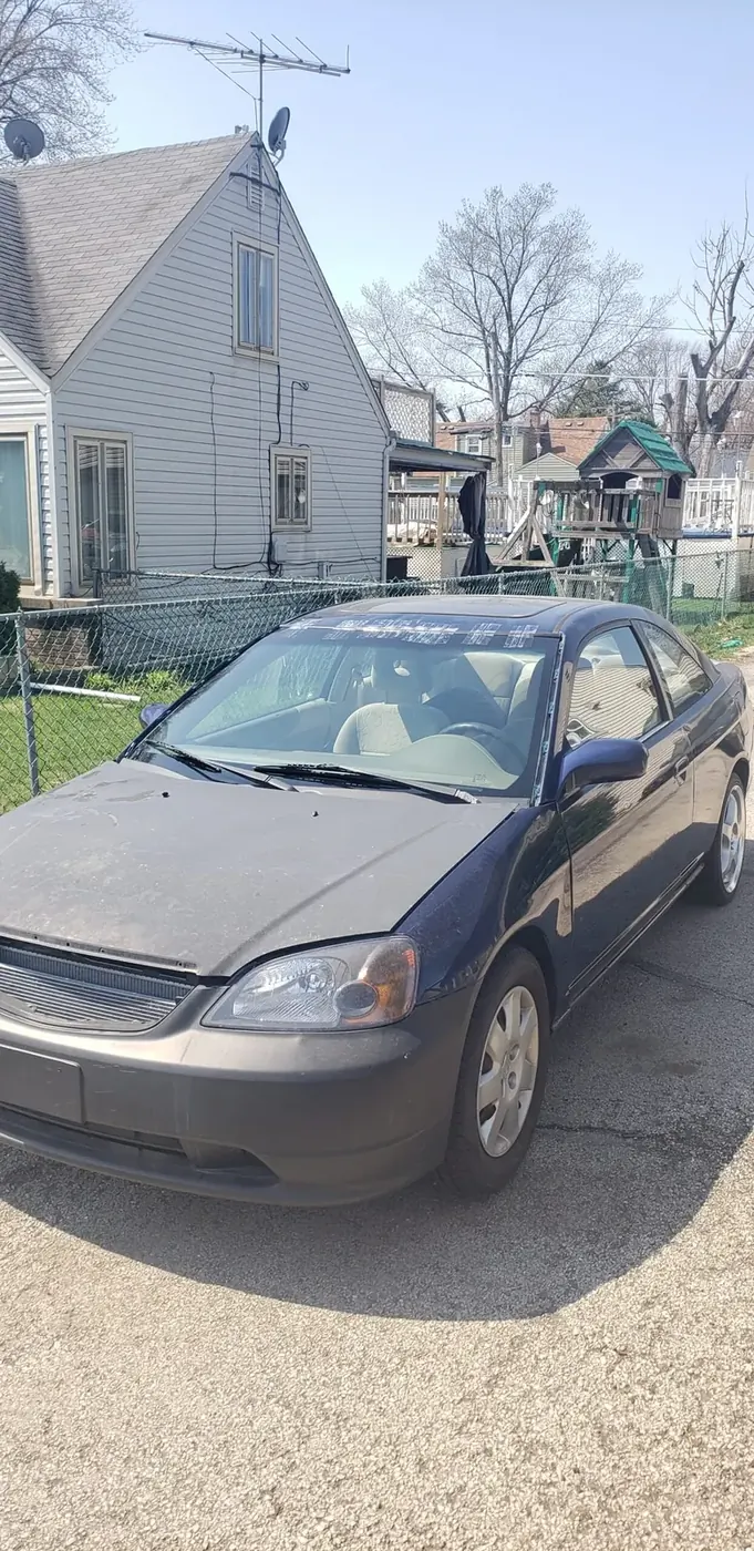 After — minivan with brand new windshield